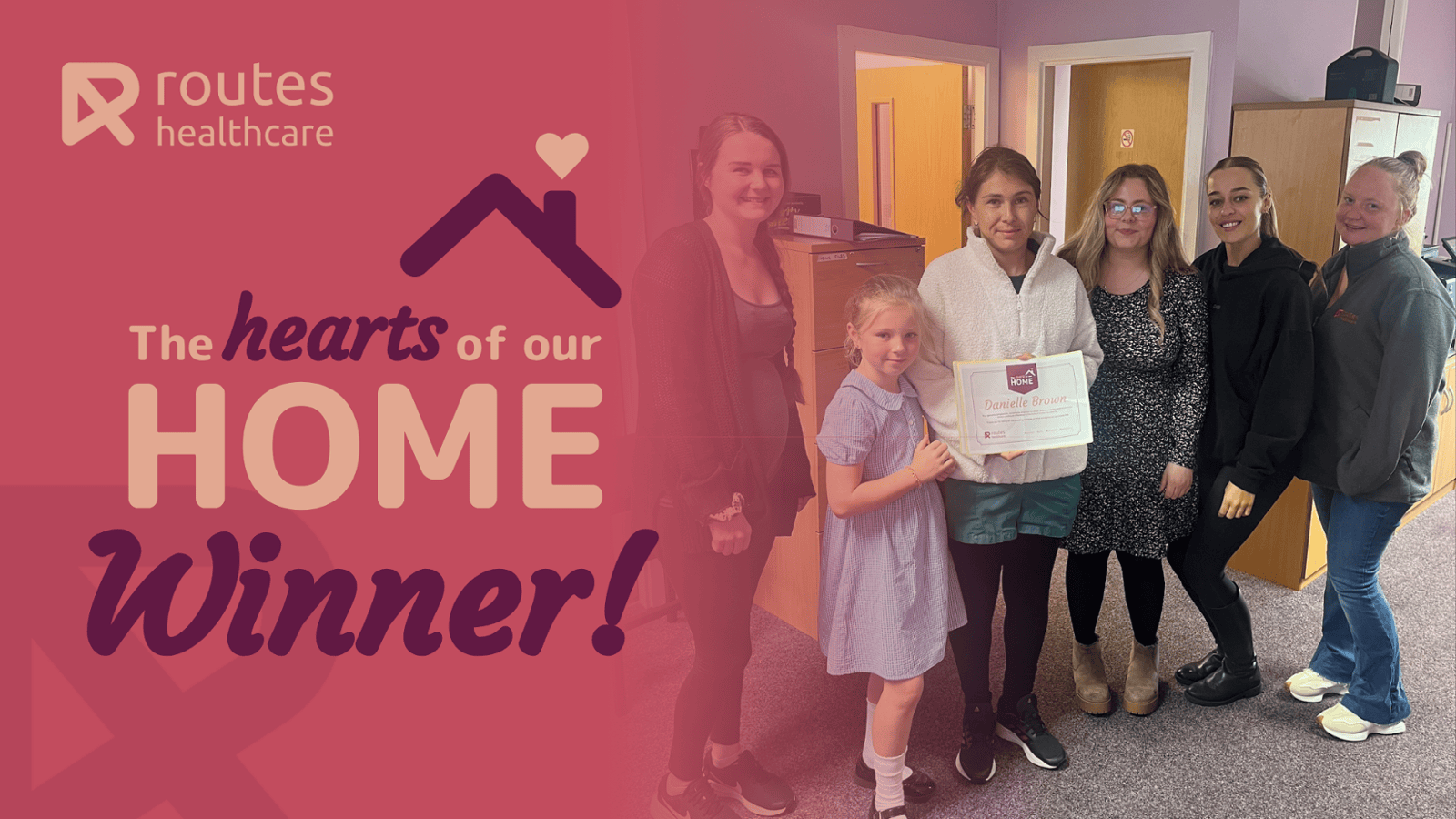 First-Ever Winner for the Hearts of our HOME!